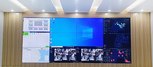 無線投屏搭配拼接屏開窗技術輕松實現多屏顯示