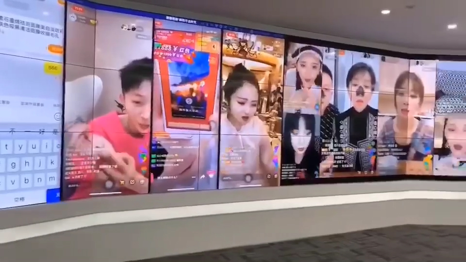 手機投屏拼接屏