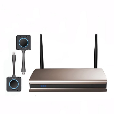 AWiND奇機無線會議投屏A-810+一鍵聯(lián)無線投屏手機平板電腦一對多無線投屏器